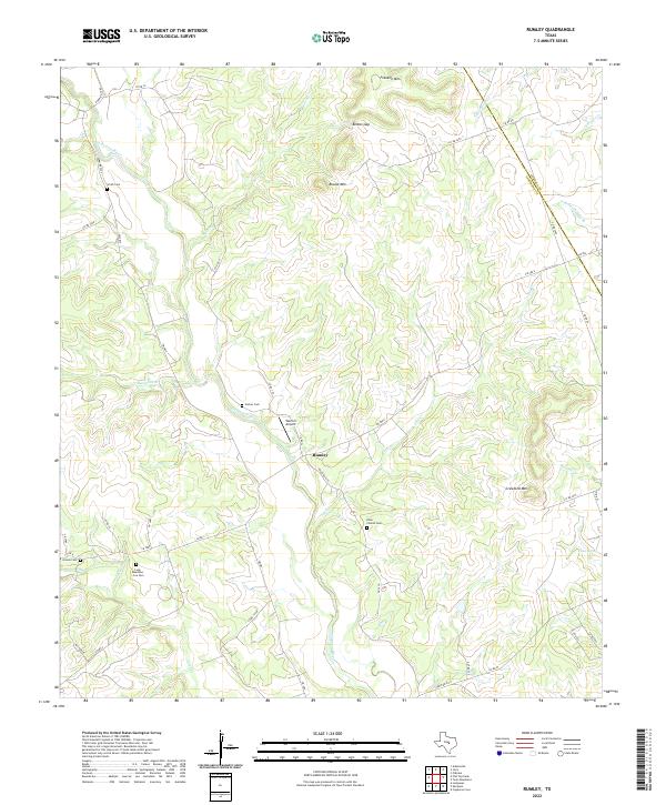 Rumley topographic map thumbnail