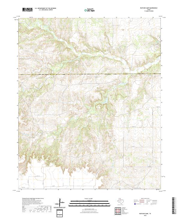 Rustler Camp topographic map thumbnail