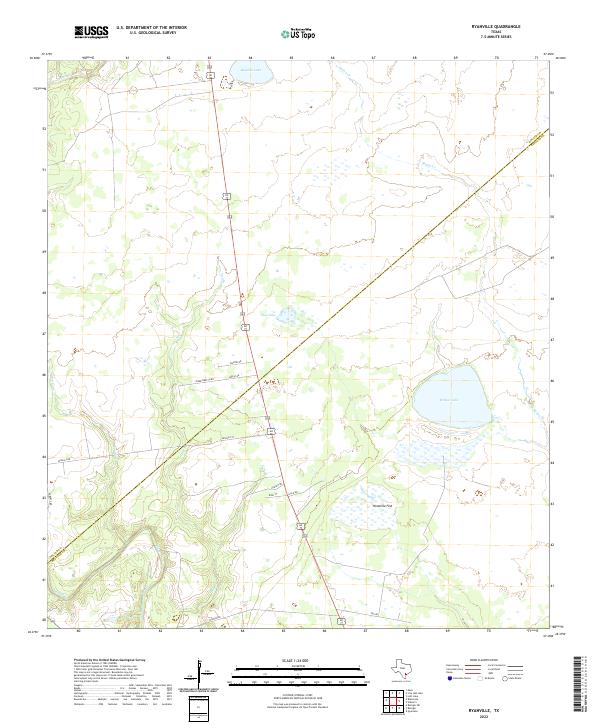Ryanville topographic map thumbnail