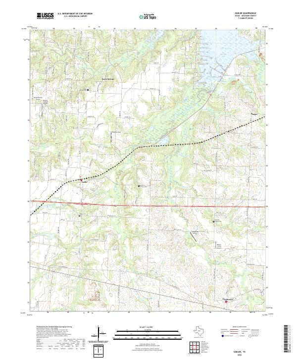 Sadler 2022 topographic map thumbnail