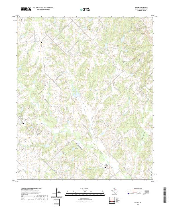 Salona topographic map thumbnail