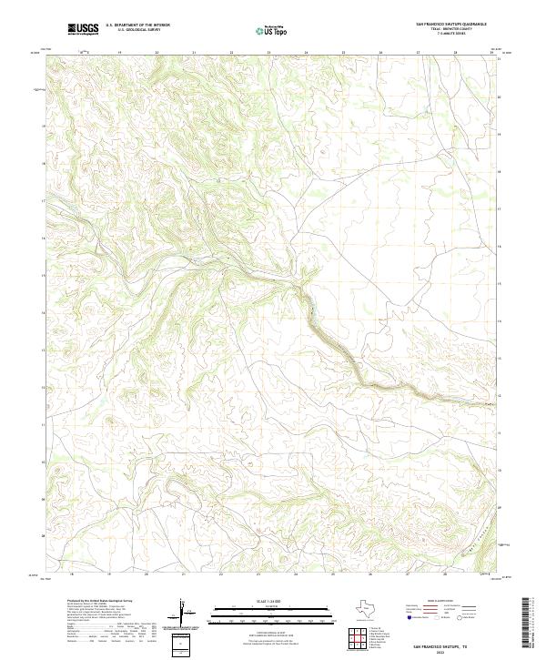 San Francisco Shutups topographic map thumbnail