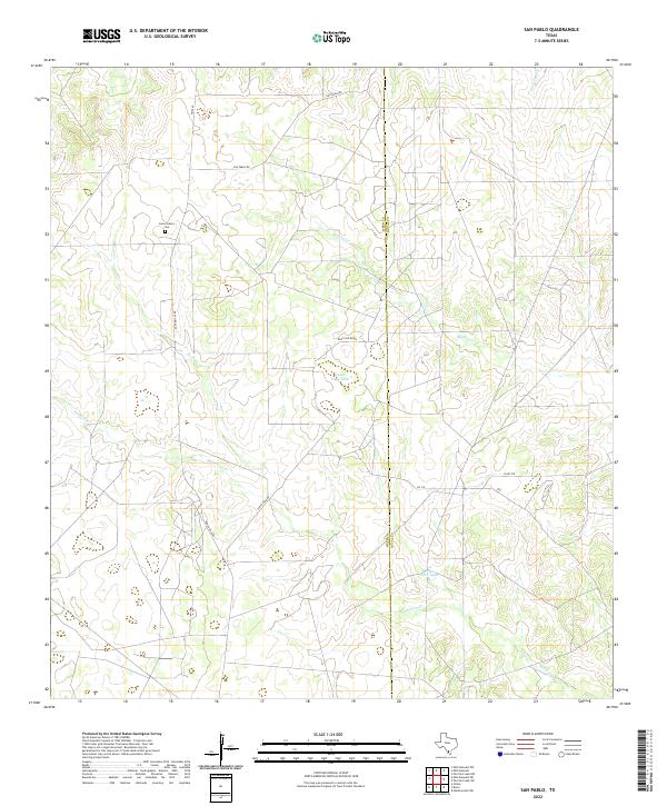 San Pablo topographic map thumbnail