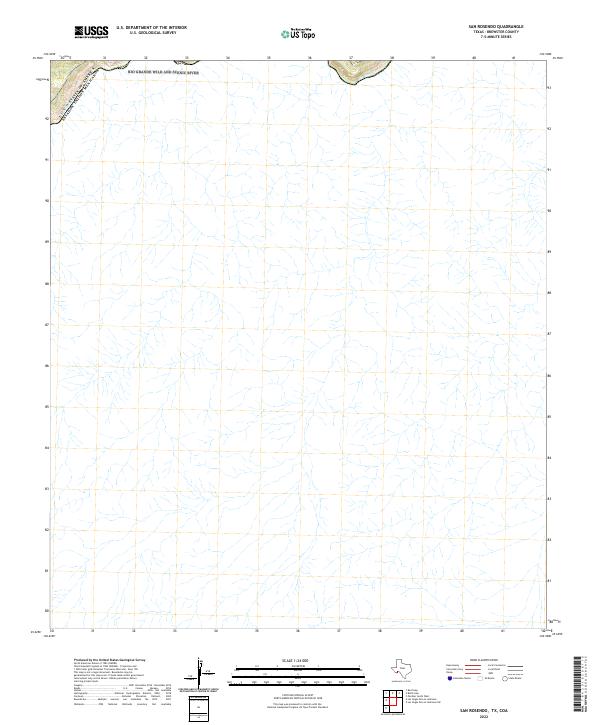 San Rosendo topographic map thumbnail
