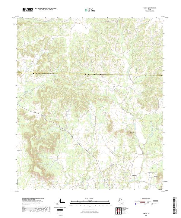 Sanco topographic map thumbnail