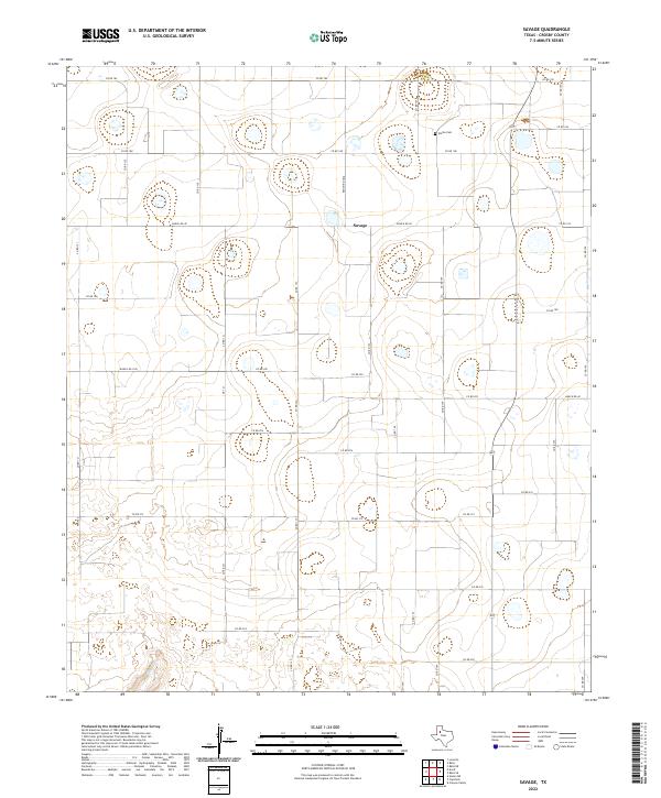 Savage topographic map thumbnail