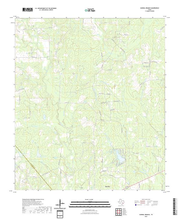 Sawmill Branch topographic map thumbnail