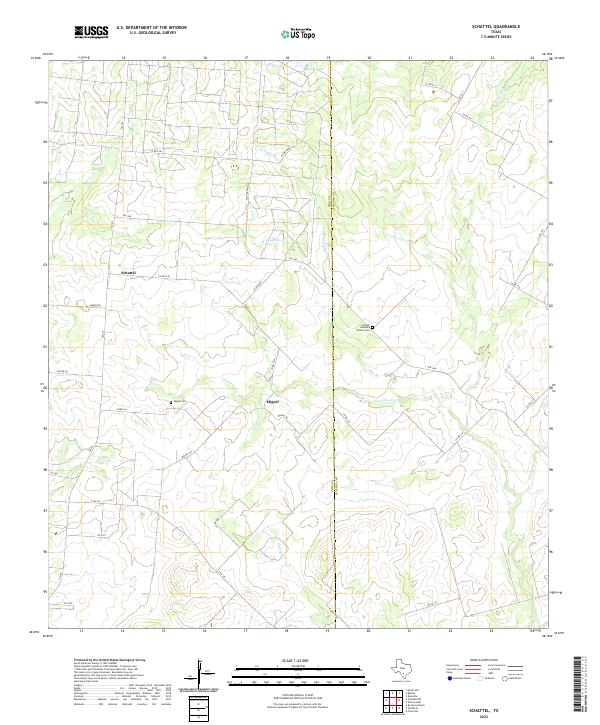 Schattel topographic map thumbnail