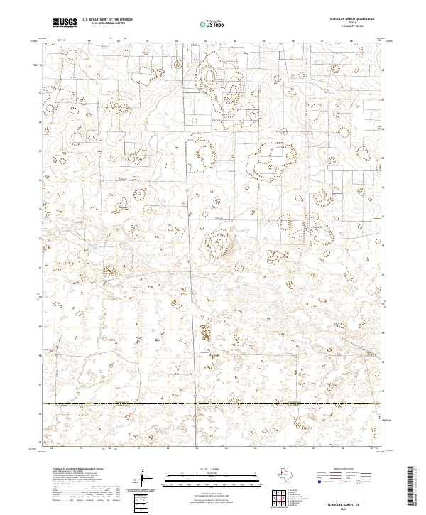 Schooler Ranch topographic map thumbnail