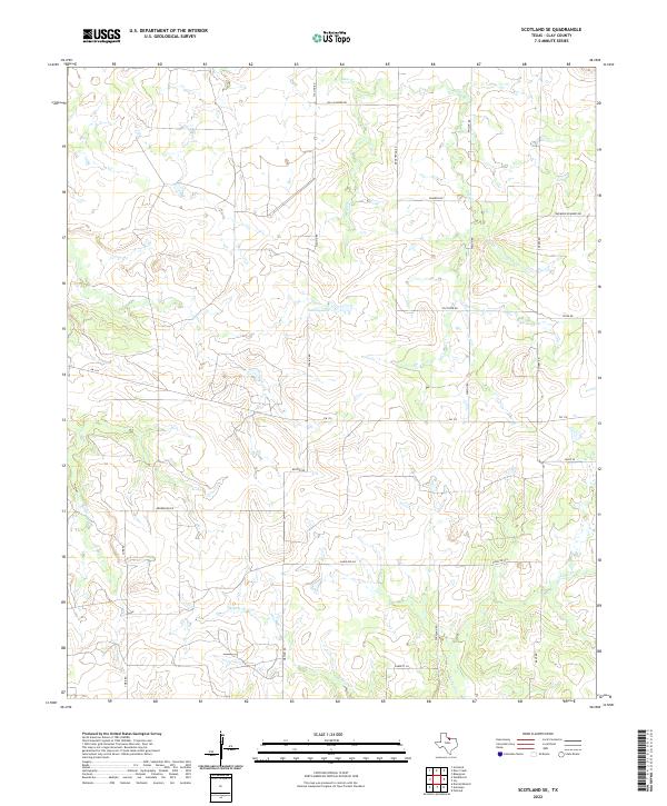 Scotland SE topographic map thumbnail