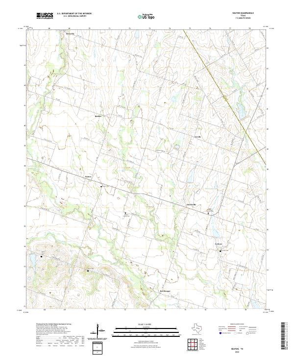 Seaton 2022 topographic map thumbnail