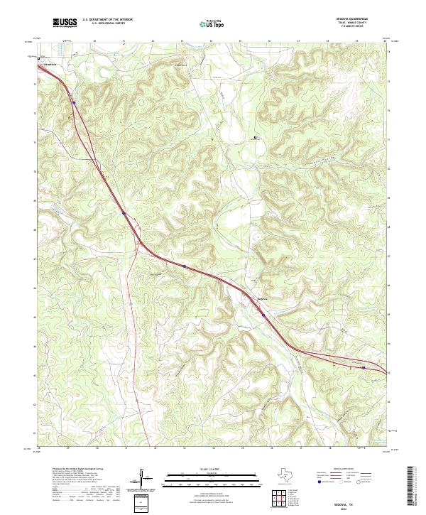 Segovia topographic map thumbnail