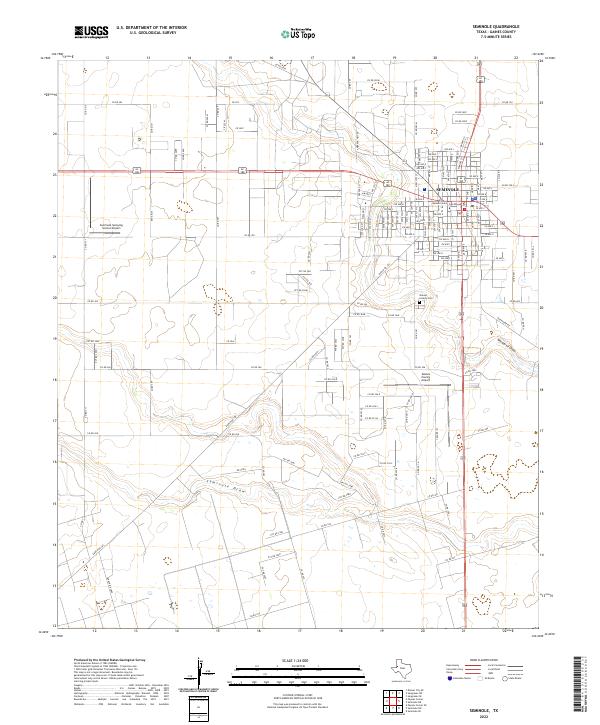 Seminole 2022 topographic map thumbnail