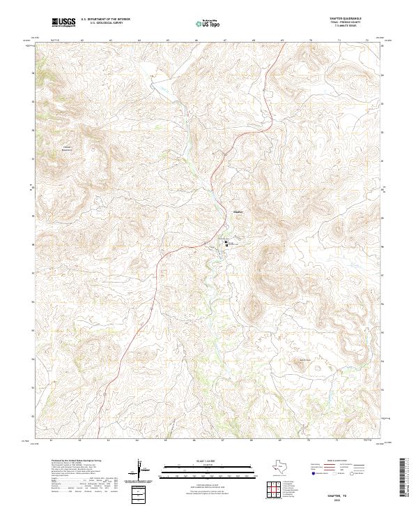 Shafter topographic map thumbnail