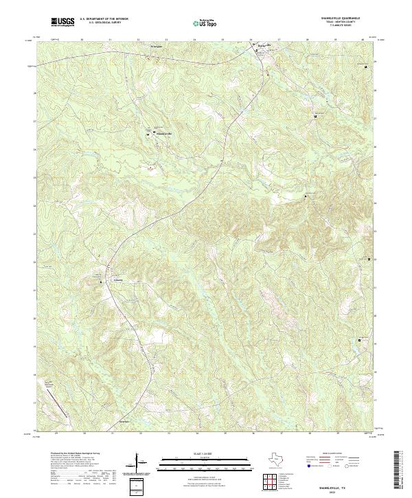 Shankleville 2022 topographic map thumbnail