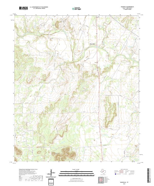 Shawville topographic map thumbnail