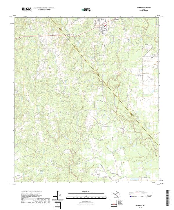 Sheridan 2022 topographic map thumbnail