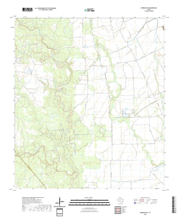 Sheridan NE 2022 topographic map thumbnail
