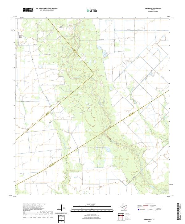 Sheridan SE topographic map thumbnail