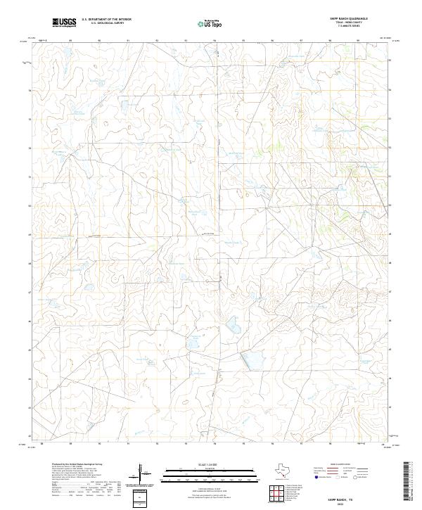 Shipp Ranch topographic map thumbnail