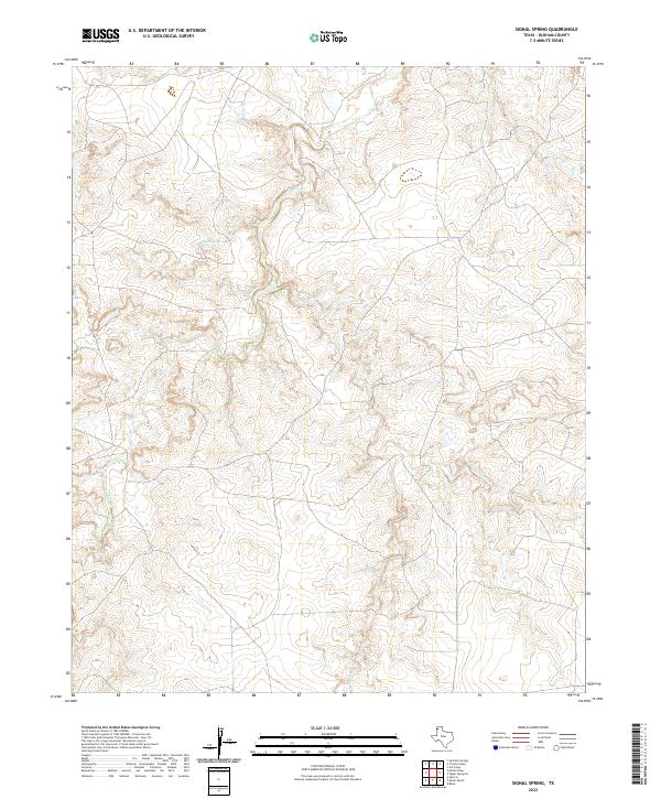 Signal Spring 2022 topographic map thumbnail