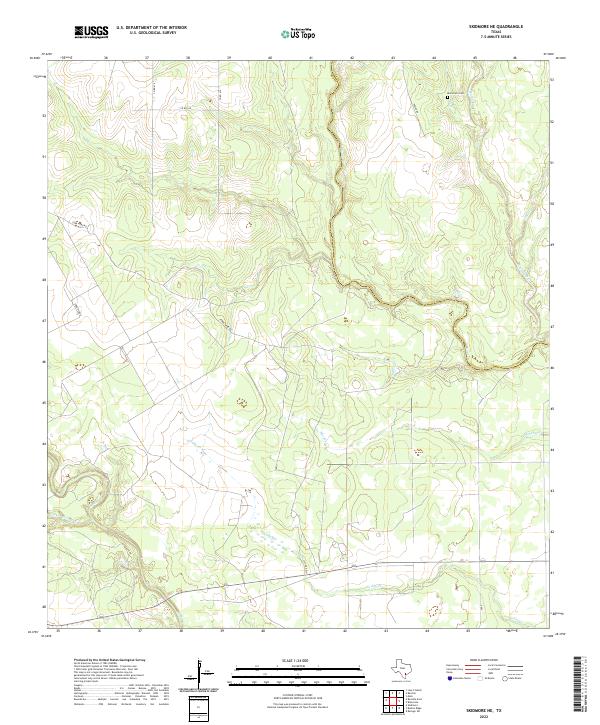 Skidmore NE topographic map thumbnail