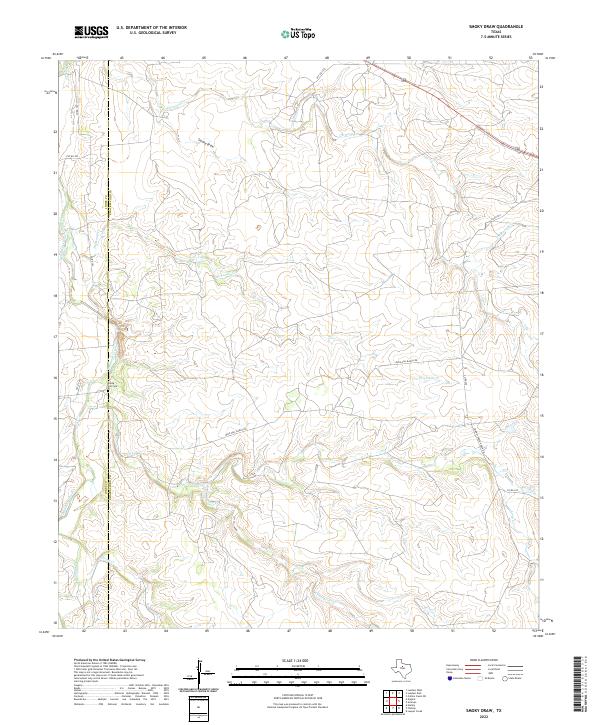 Smoky Draw 2022 topographic map thumbnail