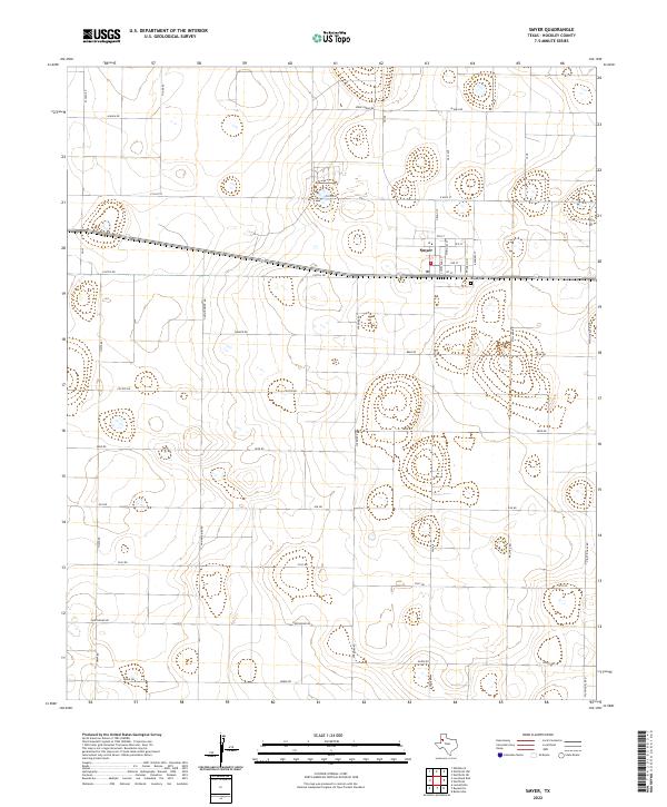 Smyer 2022 topographic map thumbnail