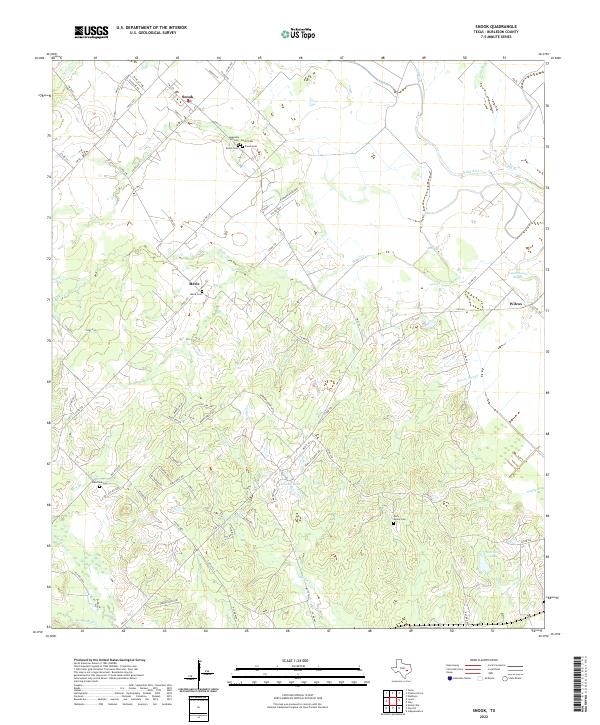 Snook 2022 topographic map thumbnail