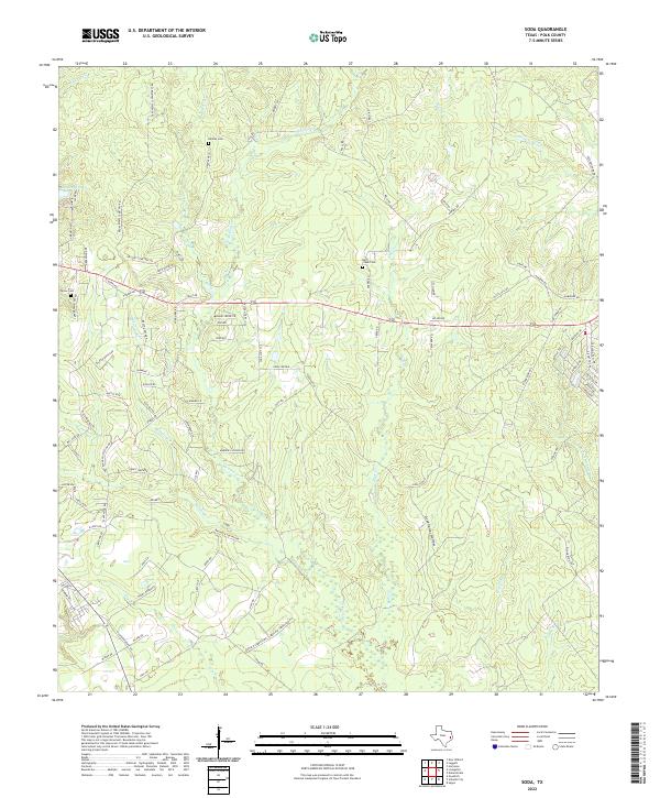 Soda 2022 topographic map thumbnail