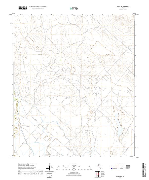 Soda Lake 2022 topographic map thumbnail