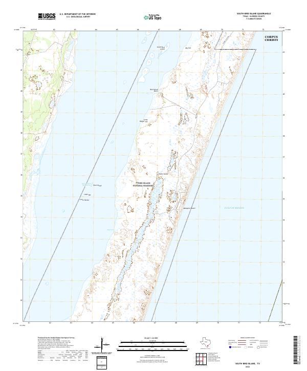 South Bird Island 2022 topographic map thumbnail
