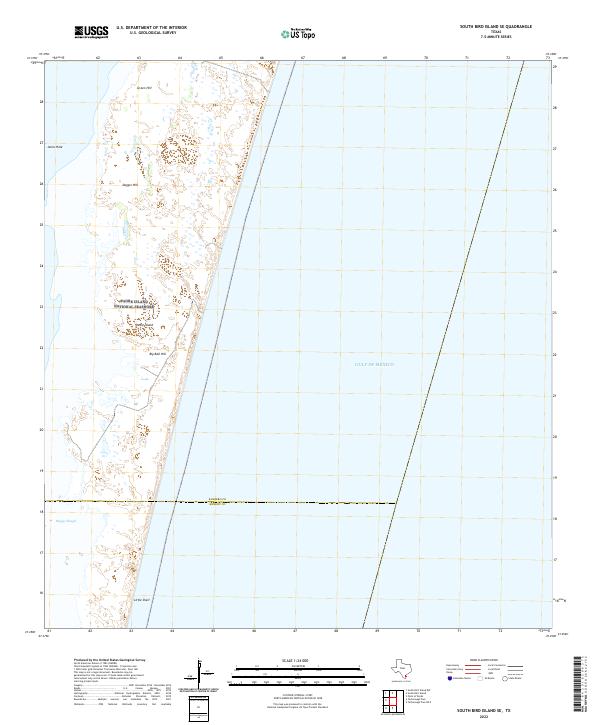 South Bird Island SE 2022 topographic map thumbnail