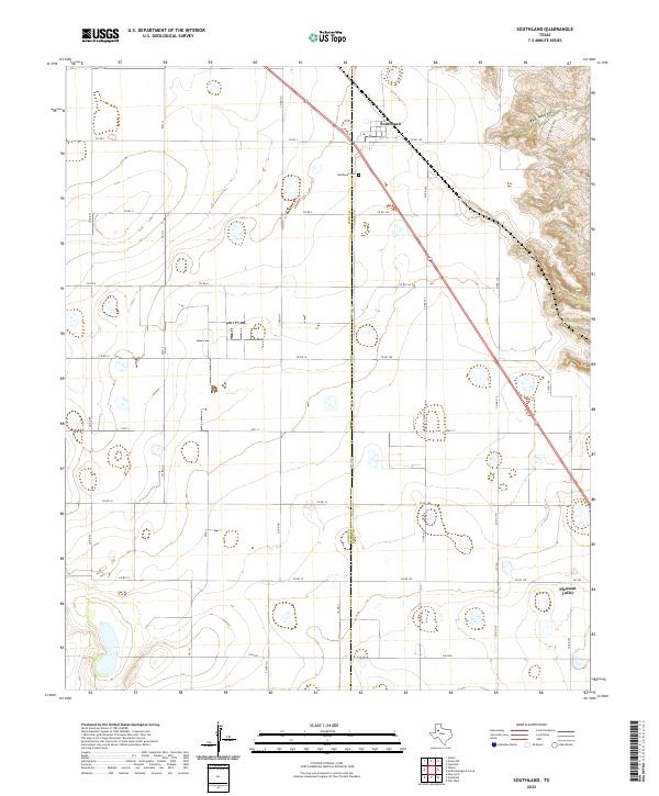 Southland 2022 topographic map thumbnail