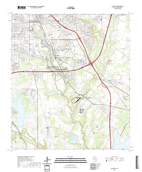 Southton 2022 topographic map thumbnail