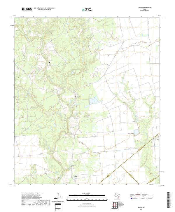 Speaks 2022 topographic map thumbnail