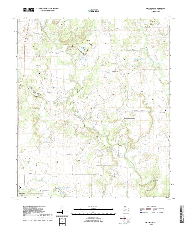 Speck Mountain topographic map thumbnail