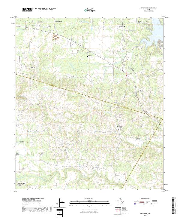 Spicewood 2022 topographic map thumbnail