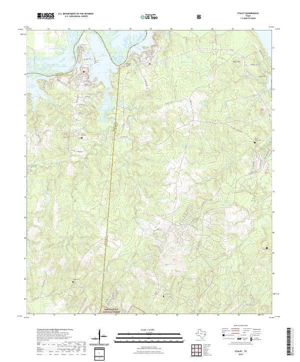 Staley 2022 topographic map thumbnail