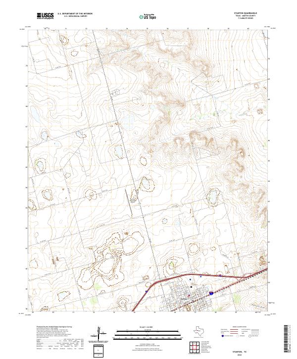 Stanton 2022 topographic map thumbnail
