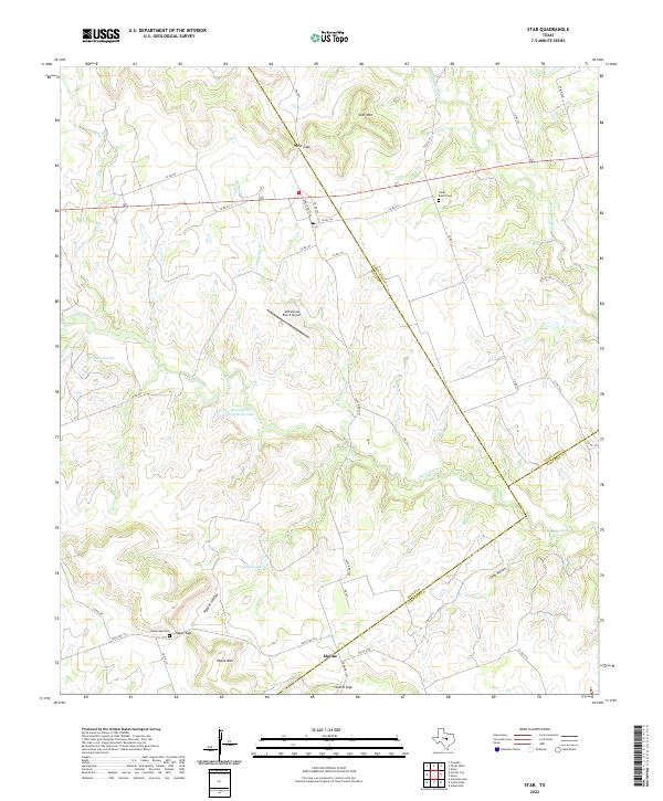 Star 2022 topographic map thumbnail