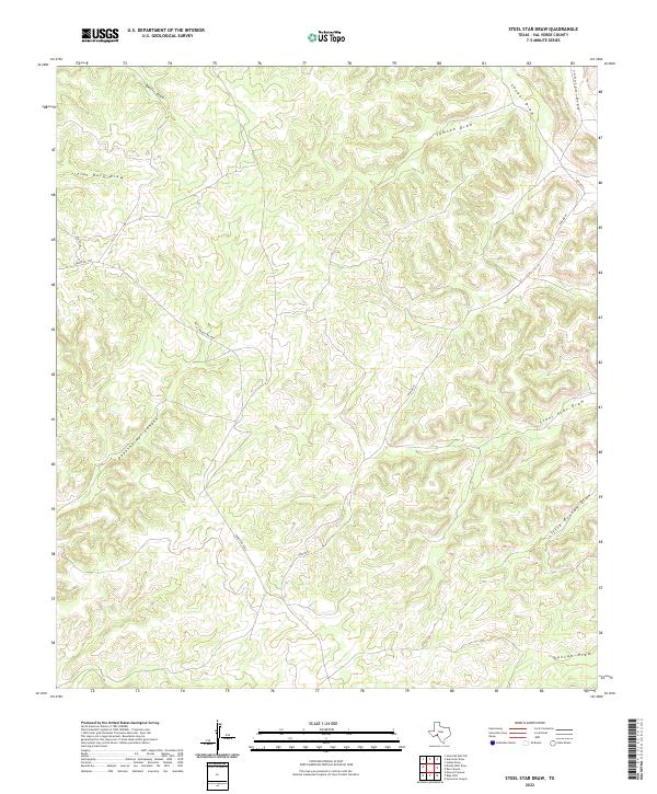 Steel Star Draw topographic map thumbnail