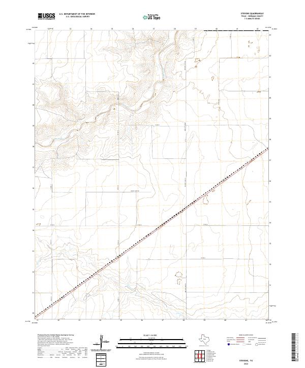 Stevens topographic map thumbnail