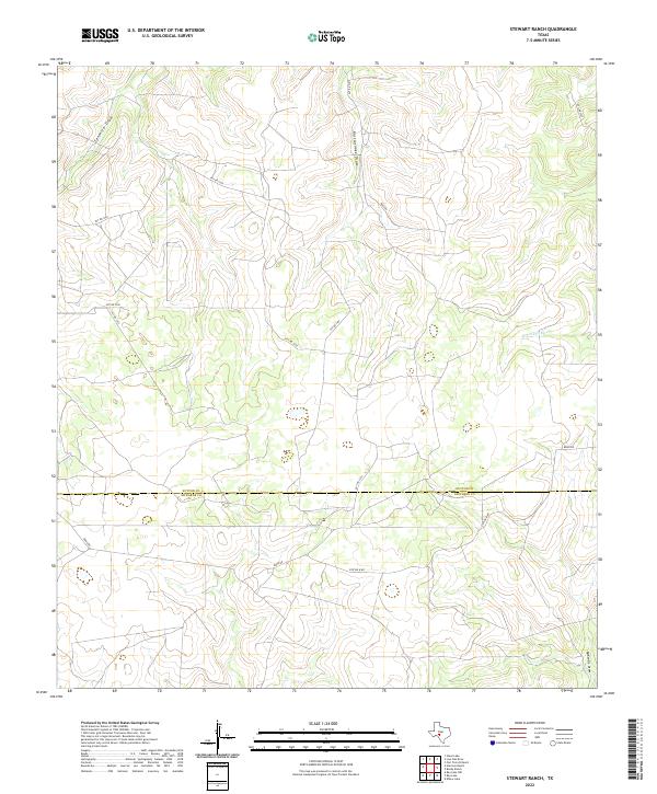 Stewart Ranch 2022 topographic map thumbnail