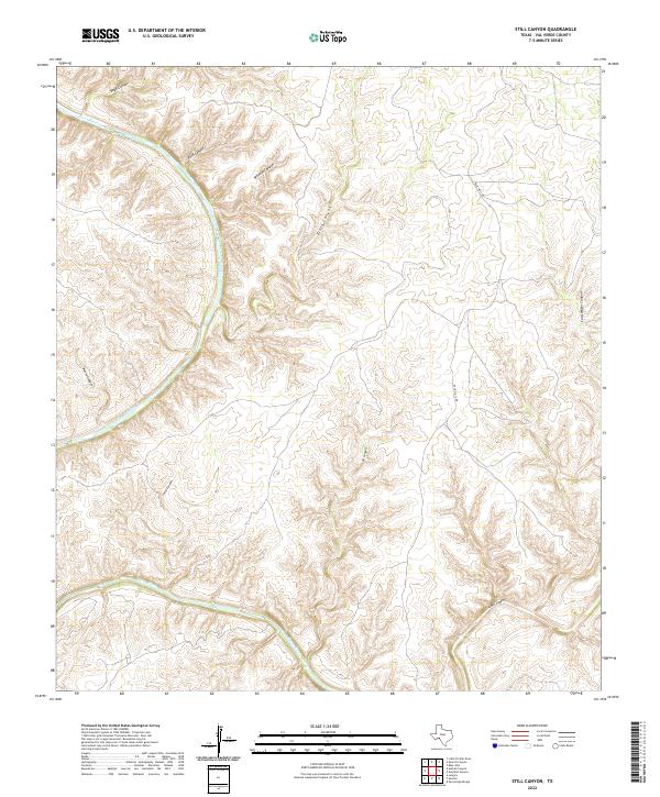Still Canyon topographic map thumbnail