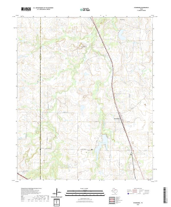 Stoneburg 2022 topographic map thumbnail