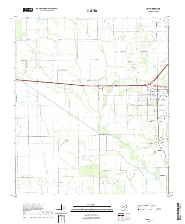Stowell 2022 topographic map thumbnail