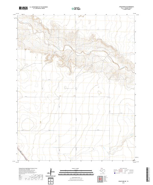 Stratford NE topographic map thumbnail