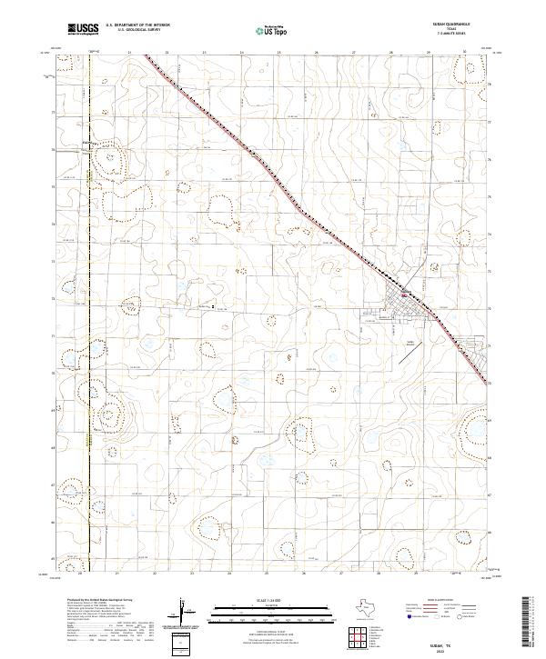 Sudan 2022 topographic map thumbnail