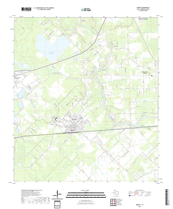 Sweeny 2022 topographic map thumbnail